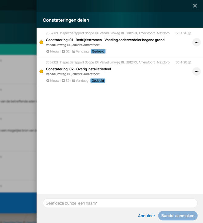 Geef bundel een naam