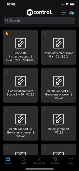 Device formsformulieren scope