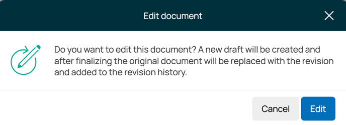 edit document incontrol