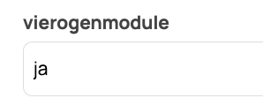 vierogenmodule in de organisatie