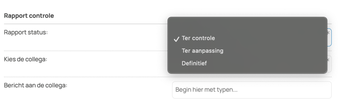 Rapport controle - controleur