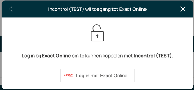 Log-in-Exact-online