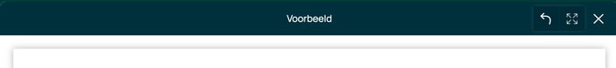 voorbeeld-concept