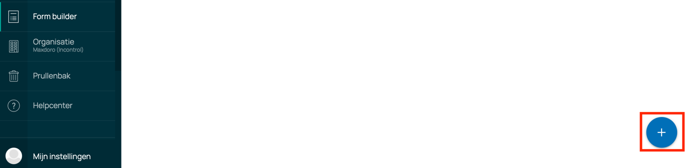 Een nieuw formulier maken